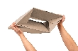 Boite en carton avec fond automatique à hauteur variable