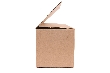 Boite en carton format long à grande ouverture simple cannelure