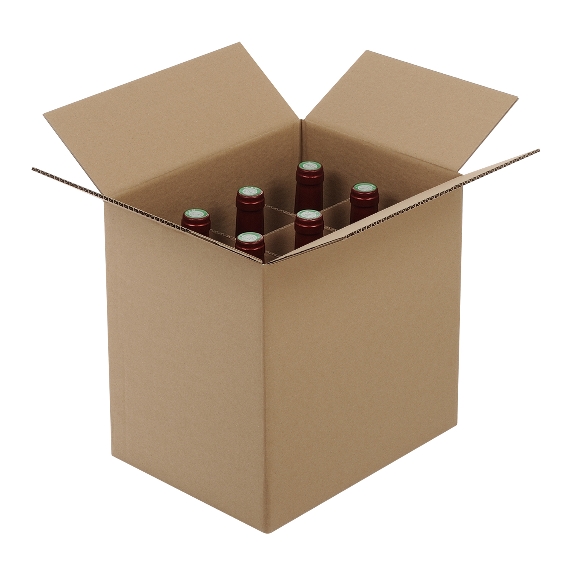 Boite en carton pour bouteilles