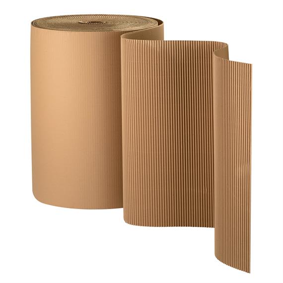Carton ondulé simple face en rouleau