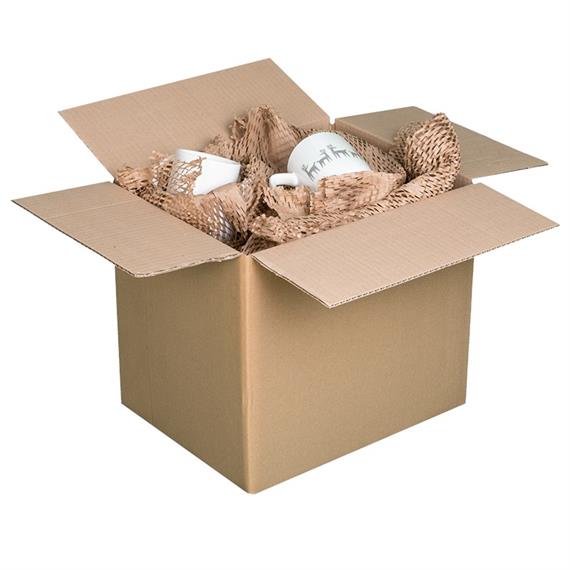 Papier alvéolé en boîte distributrice