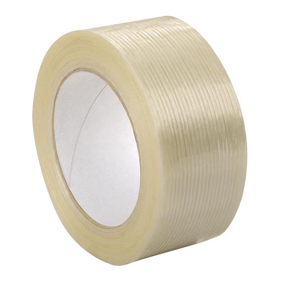 Rouleau d'adhésif armé fil à fil